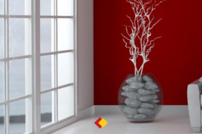 decoracion en rojo