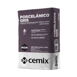 PORCELÁNICO GRIS 20 KG