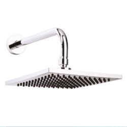 REGADERA DE CHORRO FIJO CON SISTEMA ANTICALCÁREO