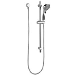 REGADERA MANUAL CHORRO FIJO ALTURA DESLIZABLE