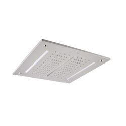 ROCIADOR ENCASTRE TECHO SQUARE CON CASCADA