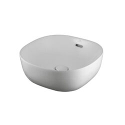 LAVABO DE APOYO CON REBOSADERO